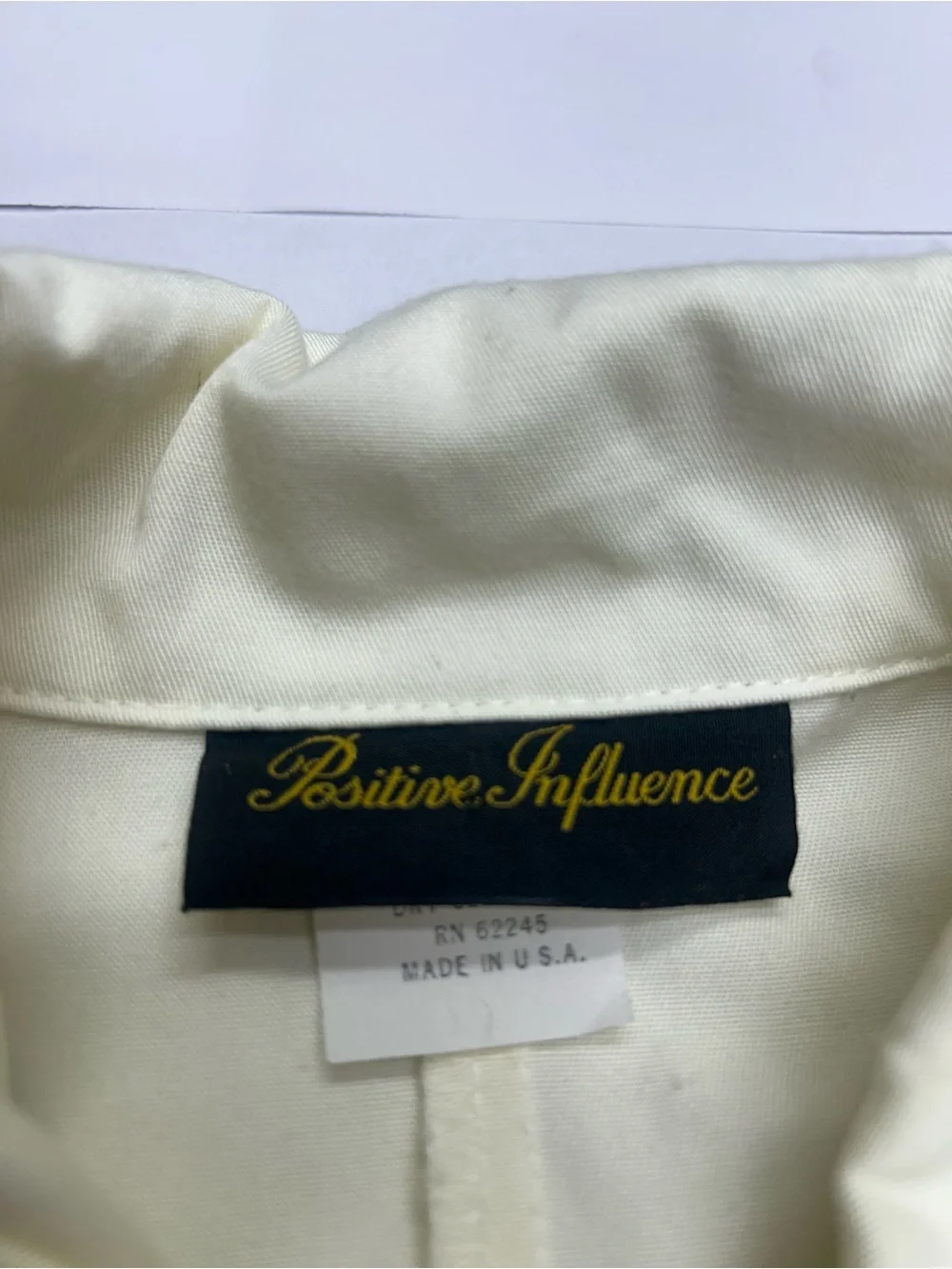 Vintage Positive Influence White Flame Shoulder Western Midi Dress Set 9/10